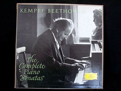 Popsike Beethoven Kempff Complete Piano Sonatas Original Dgg Kl