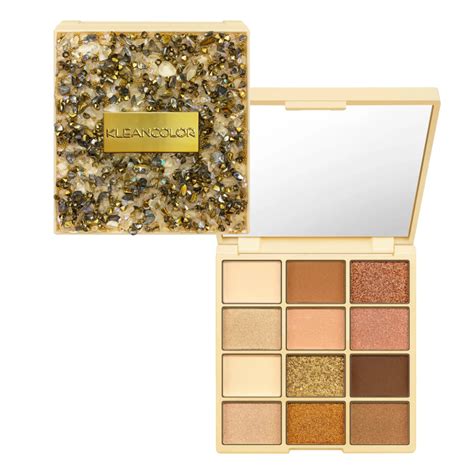 Paleta De Sombras X Bijoux Quartz Citrine Kleancolor Gloss Beauty