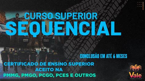 Curso Superior Sequencial Em Gestão De Segurança Pública E Privada Vale Concursos Youtube