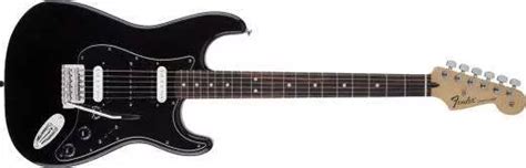 Fender Standard Stratocaster Hsh Black Rosewood Long And Mcquade