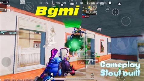 Bgmi Rush Gameplay With Girl🦸🏻‍♀️ Teammate Stoutbuilt Bgmi Bgmiindia