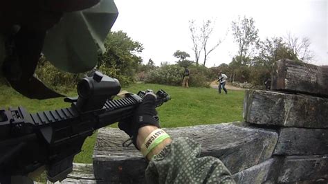 Blast Camp Airsoft Infected Game 10042015 Krytac Spr Youtube