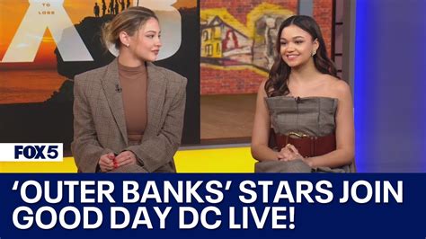 Outer Banks Stars Madelyn Cline And Madison Bailey Join Good Day DC