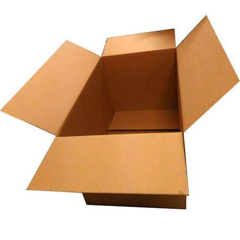 Brown Double Wall 5 Ply Vegetable Corrugated Box For Packing Id