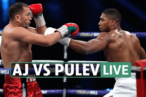 Anthony Joshua Vs Kubrat Pulev Live Result Aj Wins Brutal World Heavyweight Bout After Triple