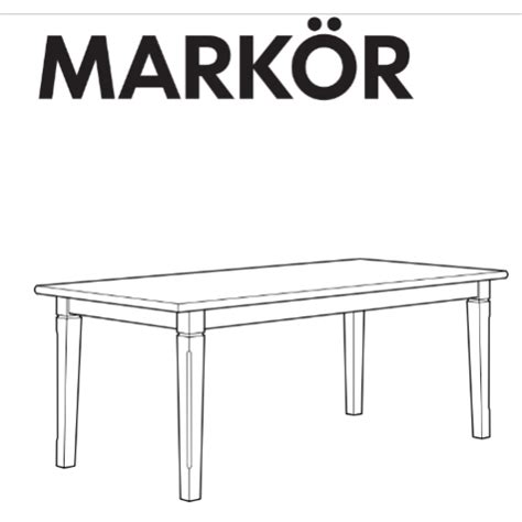 Ikea Markor Dining Table Replacement Parts