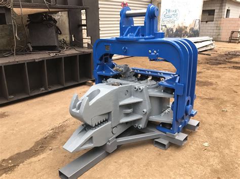 Vibro Hammer Sheet Pile Driving Hydraulic Pile Hammer For Excavator