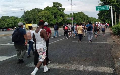 La Novena Caravana Migrante Del Mes Sale De Tapachula Chiapas El Sol