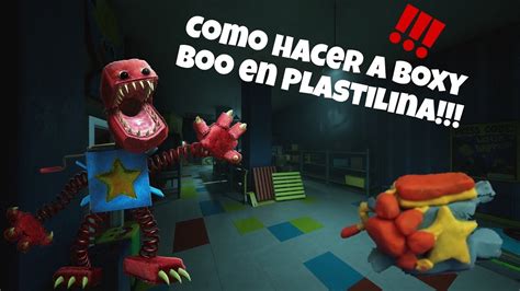 Como Hacer A Boxy Boo En Plastilina Tutorial Plastilina YouTube