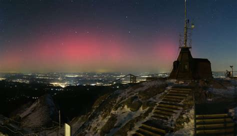 Northern lights over Switzerland - WRS