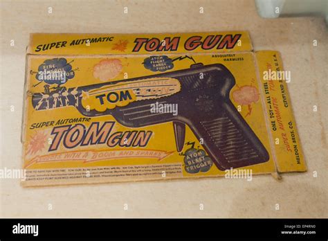 Rare Wooden Toy Quothellraiserquot Thompson Sub Machine Gun