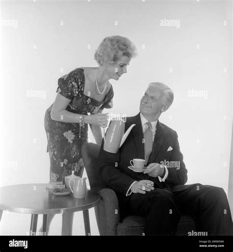 Advertisement For Nescafe Male And Female Models Posing Pat Dixon