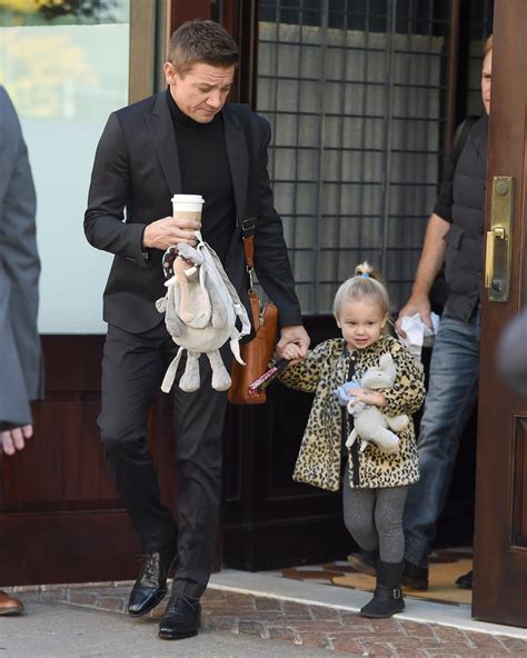 Jeremy Renner Steps Out With His Very Rarely-Seen Daughter Ava — See the Cute Pics! - Closer ...