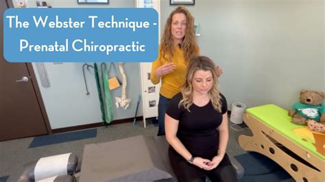 The Webster Technique Prenatal Chiropractic Youtube