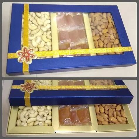 Cardboard Dry Fruit Diwali Gift Box Box Capacity In Gms 200gm To