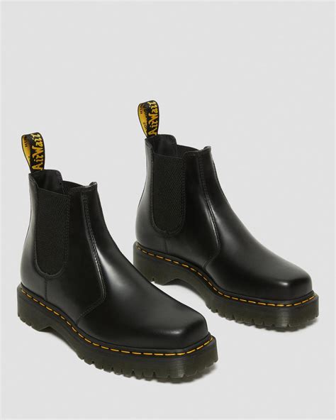 2976 Bex Squared Toe Leather Chelsea Boots Dr Martens