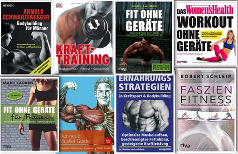 Bücher rund um Fitness und Ernährung Fitnesstraining Trainingsplan