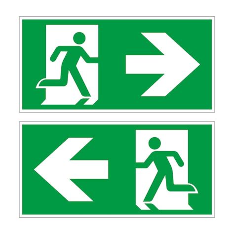 Premium Vector | Emergency exit sign vector