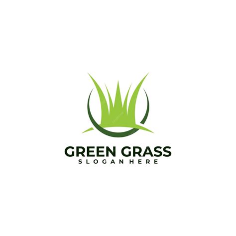 Premium Vector Grass Logo Icon Vector Design Template