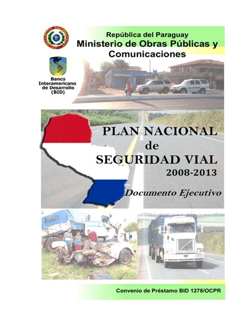 Plan Nacional De Seguridad Vial