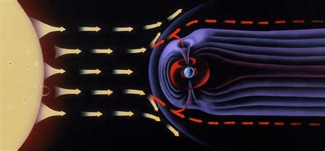 Diagram Showing The Earth's Magnetosphere Photograph by Sally Bensusen/science Photo Library