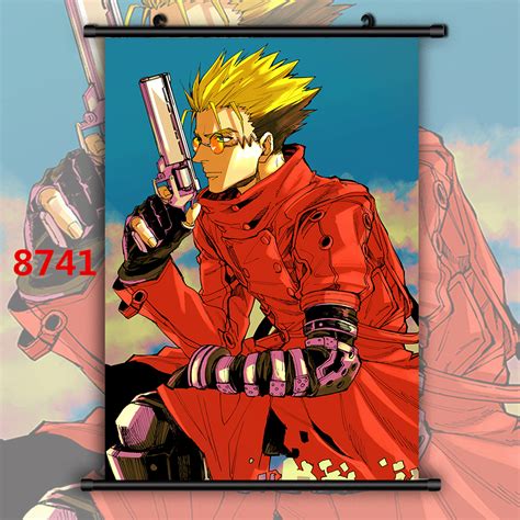 Trigun Vash The Stampede Nicholas Anime Manga Wall Poster Scroll