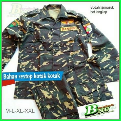 Baju SERAGAM PDL BANSER NASIONAL Lazada Indonesia