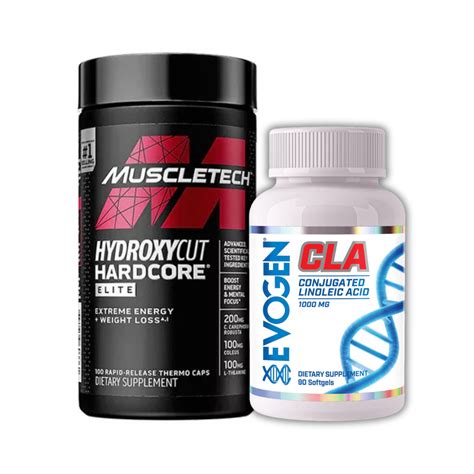 Ripley PACK HYDROXYCUT HARDCORE ELITE CLA EVOGEN