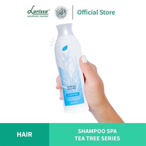 Jual Larissa Shampoo Spa Tea Tree Shopee Indonesia