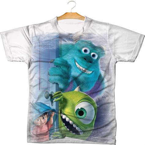 Camiseta Monstro Sa - Camiseta Personalizada Monstro S.A Desenho - 01 | Shopee Brasil