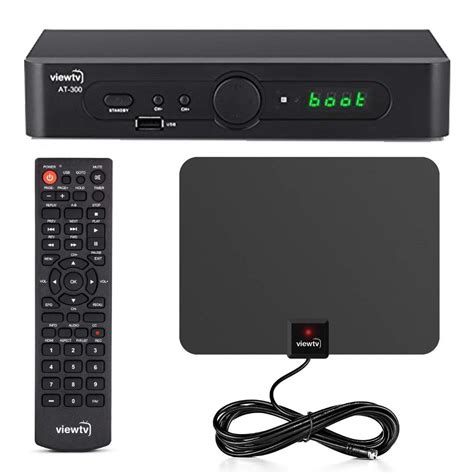 Buy ViewTV AT 300 ATSC Digital TV Converter Box Bundle With ViewTV 50