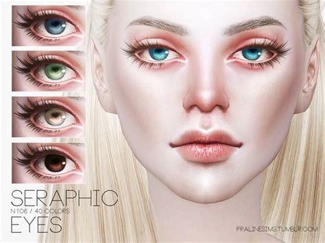 Eyes In 40 Colors Found In TSR Category Sims 4 Eye Colors Sims