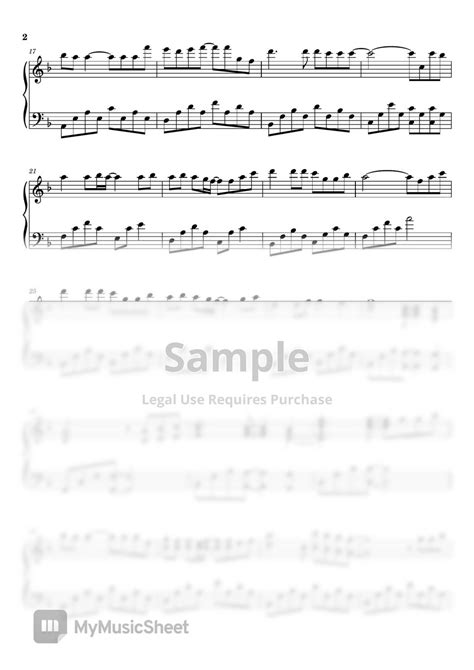 光良 Michael Wong 童話 Fairy Tale Tong Hua Sheet Music Midi نوتة By