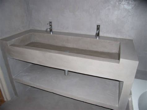 Fabriquer Meuble Salle De Bain Beton Cellulaire