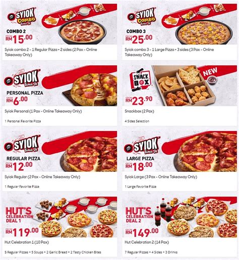 Pizza Hut Menu Malaysia Latest Prices 2024