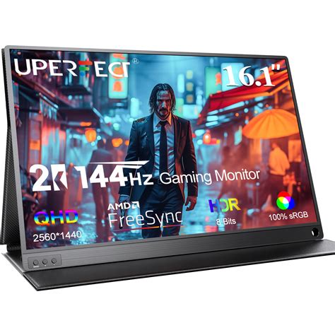 Przenośny monitor gamingowy Uperfect 16 1 J05 2K 1440 144 Hz IPS 1000