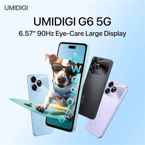 Preparados para el despegue UMIDIGI G6 5G aterrizará el mes que viene