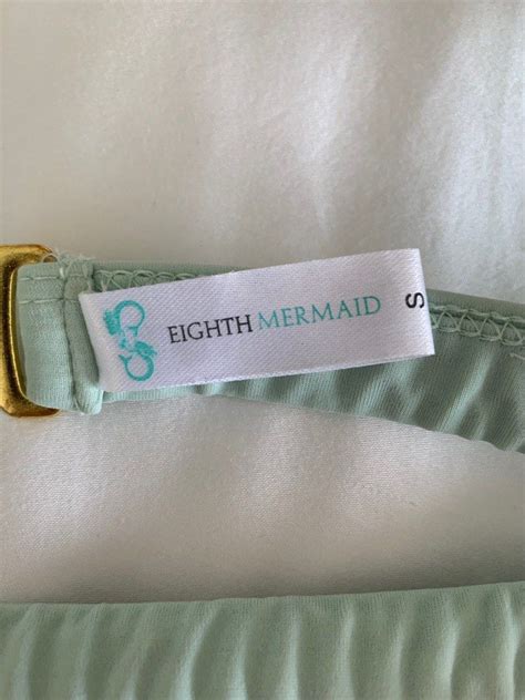 Eighth Mermaid Bandeau Bikini Set Seafoam On Carousell