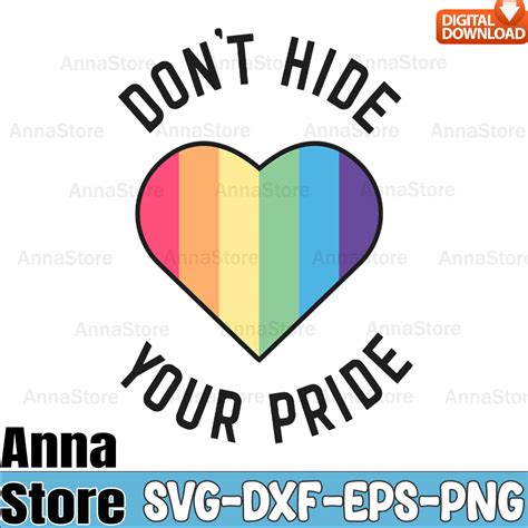 LGBT Pride SVG Design SVG LGBTQ Day Svg Lesbian Svg Gay S Inspire Uplift