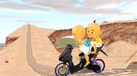 Upin Ipin Aksi Seru Pakai Motor Terbaru Sheratv Youtube