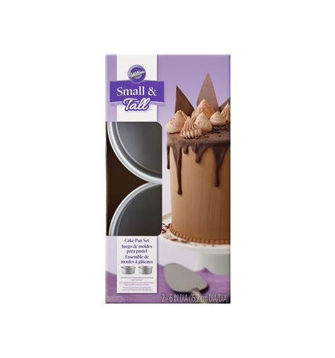 WILTON MOLDE PARA LAYER CAKES ALTOS Y PEQUEÑOS SET 2 Dulcinenca