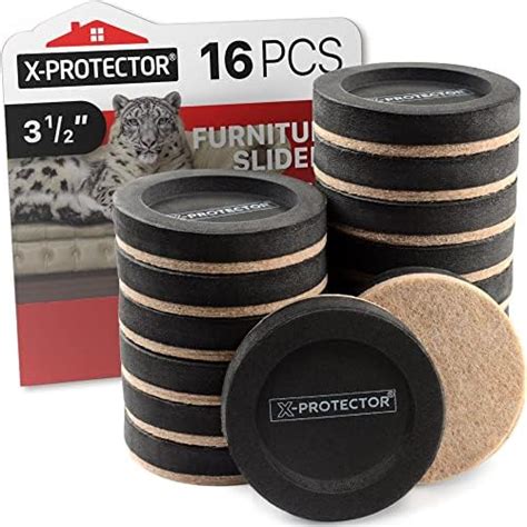 X Protector Lot De Patins En Feutre Pour Meubles De Cm Patins