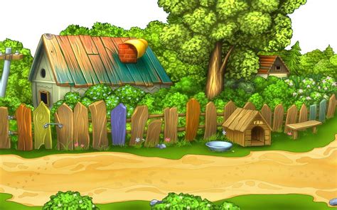 Wallpapers Hd Cartoon Nature Wallpaper Cave