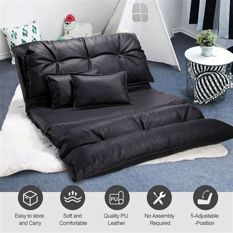 Simple Black Cool Sofa Beds