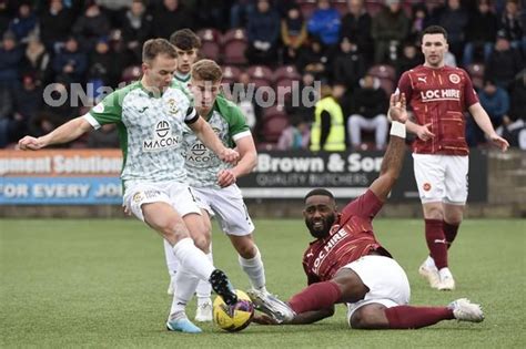 39677965-Stenhousemuir FC v East Fife FC; 11 03 2023; STENHOUSEMUIR; Ochilview Stadium ...