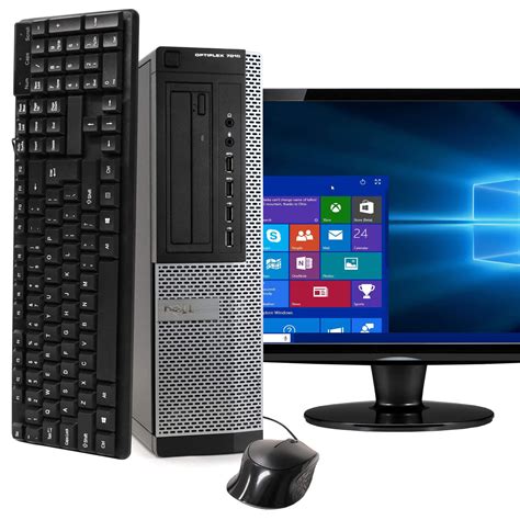 Dell Optiplex Desktop Computer Pc Intel Quad Core I Tb Hdd