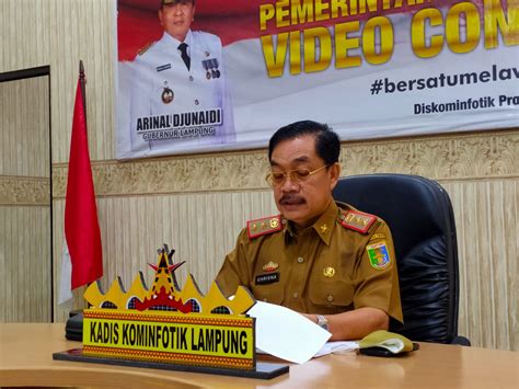 Kadis Kominfotik Provinsi Lampung Menjadi Pemateri Webinar Memaknai