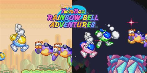 Pop N Twinbee Rainbow Bell Adventures Super Nintendo Games Nintendo