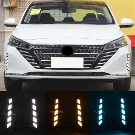 LED DRL For Nissan Teana Altima 2022 2023 Daytime Running Lights Fog