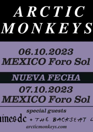 Arctic Monkeys Se Presentar En El Foro Sol